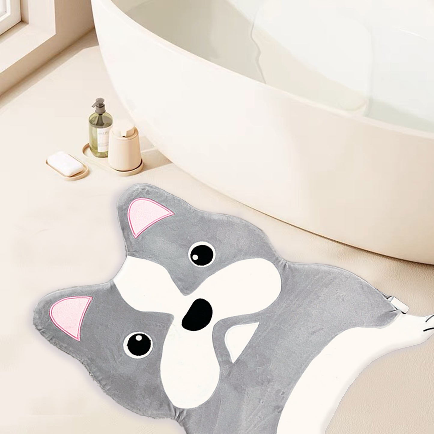 Bulldog Bath Mat